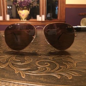 Classic Ray Ban Aviator Sunglasses